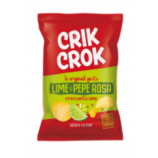Crik Crok Original Chips Lime & Pink Pepper 16 x 150g
