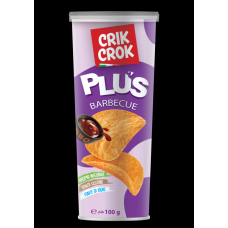 Crik Crok Plus Chips Barbecue 15 x 100g