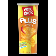 Crik Crok Plus Chips Paprika 15 x 100g