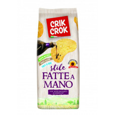 Crik Crok Fatte a Mano Chips Balsamic Vinegar 10 x 125g