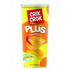 Crik Crok Plus Chips Paprika 12 x 165g