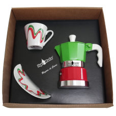 Top Moka Top Coffee Maker Italy Gift Box 1 cup