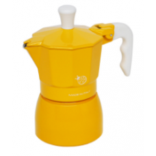 Top Moka Ladybug Coffee Maker Yellow