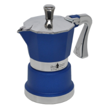 Top Moka Super Top Coffee Maker Blue 1 cup