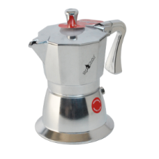 Top Moka Super Top Induction Coffe Maker White 2 cups