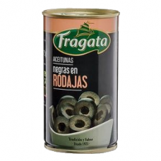 Fragata Olives Sliced Black Tin 12 x 350g