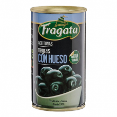 Fragata Olives Whole Black Tin 12 x 350g