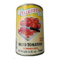 ItalGusto Diced Tomatoes 24 x 14oz