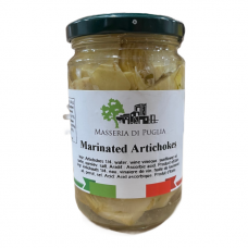 Masseria di Puglia Artichokes 1/4 Marinated in Sunflower Oil 12 x 314ml