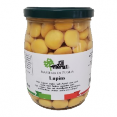 Masseria di Puglia Lupini Beans 12 x 580ml