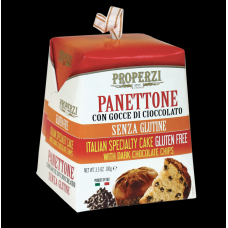 Properzi Panettone with Chocolate Chips Gluten Free 30 x 100g