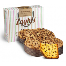 Zaghis Colomba Chocolate Chips Bag-Box 8 x 750g