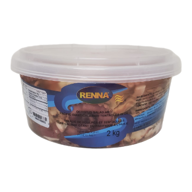 Renna Octopus & Pacific Giant Squid Tentacles