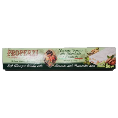 Properzi Torrone Pistacchio Ricoperto