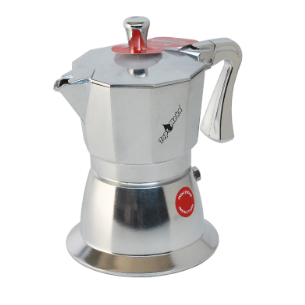 Top Moka Super Top Induction Coffee Maker White