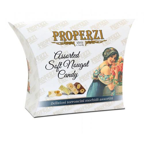 Properzi Torroncini Teneri Mandorla, Nocciola, Pistacchio e Cioccolato in Gift Box 1