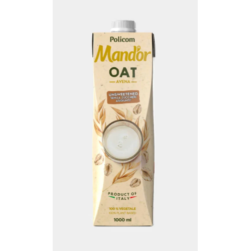 Policom Mand'Or Unsweetened Oat Drink