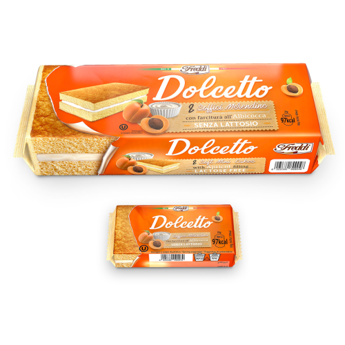 Freddi Dolcetto Mini Cakes Apricot