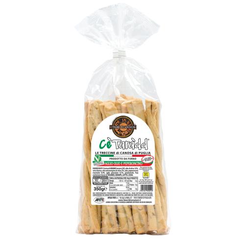 Ce' Taradd Aglio, Olio and Peperoncino Apulian Treccine