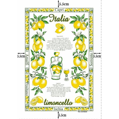 Cassese Limoncello Tea Towel