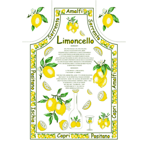Cassese Limoncello Kitchen Apron