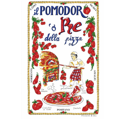 Cassese il Pomodoro Tea Towel