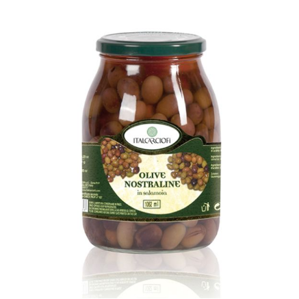ItalCarciofi Leccino Olives in Brine