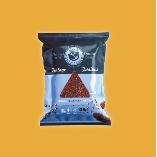Fox Italia Vintage Tortillas Blue Corn